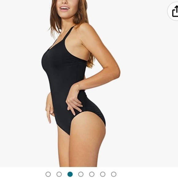 BALEAF Women's Athletic Training Adjustable Strap One Piece Swimsuit Swimwear - Picture 3 of 6